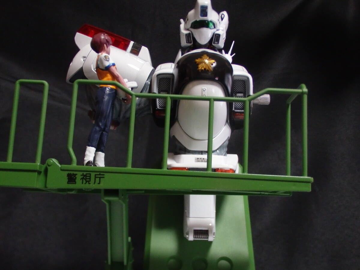 機動警察パトレイバー　機首コレクション　泉野明withアルフォンス PLAMAX MF-75 minimum factory 機首コレクション 泉野明 with アルフォンス